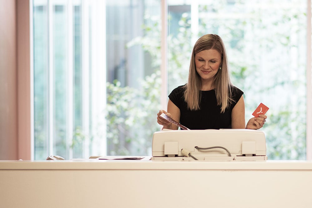 Managed print security
